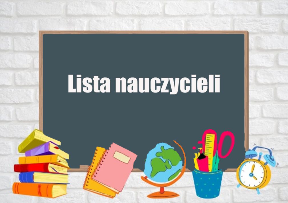 Lista nauczycieli