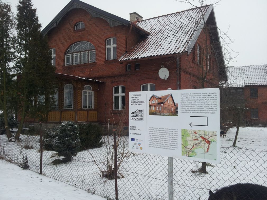Gerswalde, Gasthaus Paul Damrau 1925 - 1935 r.